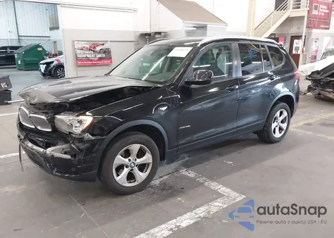 2011 BMW X3 xDrive28I из США, поврежденный, VIN 5UXWX5C54BL707922